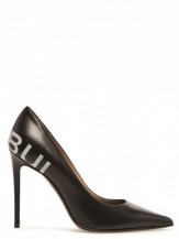 BARBARA BUI logo pumps