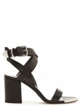 BARBARA BUI cut-out detail sling-back sandals