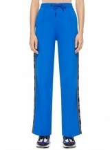 KENZO wide leg track trousers (Blue)
