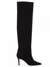 BARBARA BUI black thigh high boots